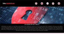 Desktop Screenshot of infoguardian.com